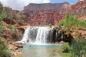 Little Navajo Waterfalls