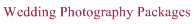 Wedding Photography Packages